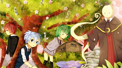 Nagisa Shiota Kaede Kayano Karma Akabane Koro Sensei Hd Assassination Classroom Wallpapers Hd