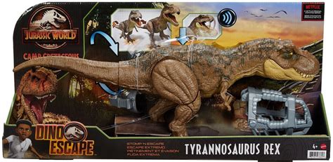 Mattel Jurassic World Stomp N Escape Tyrannosaurus Rex en solde à