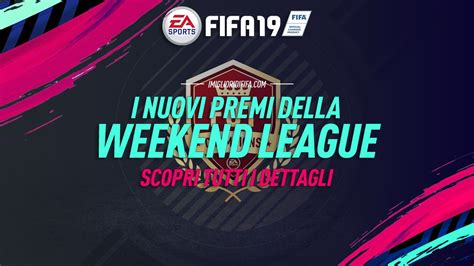 Premi FUT Champions Weekend League in FIFA 19 tutte le novità