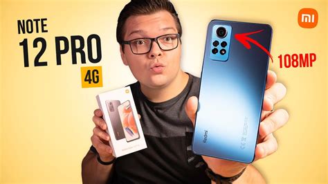 Chegou Redmi Note 12 Pro 4g 108mp 8gb Ram Amoled E Barato Xiaomi Youtube