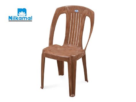 Chr Nilkamal Armless Pear Wood Chair At Rs Nilkamal Plastic