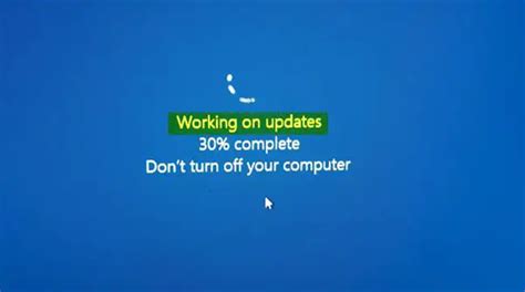 Working On Updates Stuck Or Slow Windows 1110