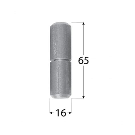 Zawias toczony z kulką 16x6 5 cm ZTK16 DMX DOMAX Zawiasy okucia