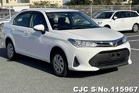 2018 Toyota Corolla Axio White For Sale Stock No 115967 Japanese