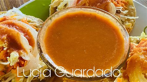 Salsa Para Tostadas Youtube