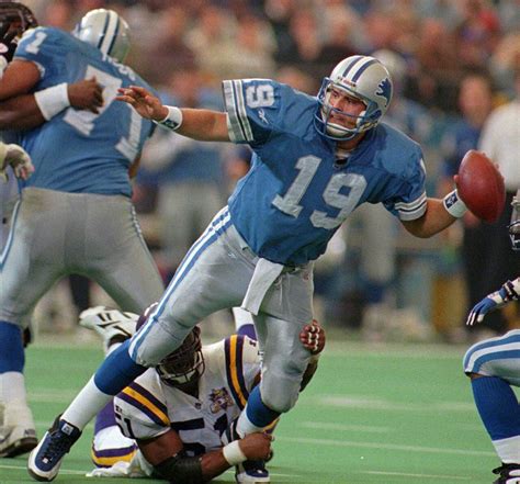 Ex-Lions QB Scott Mitchell calls Lomas Brown's actions 'reprehensible ...