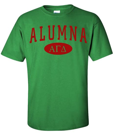 Alpha Gamma Delta Alumna Tee Shirt Sale 16 95 Greek Gear®