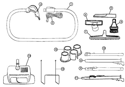 S5720 Central Vac System Vacuum Parts