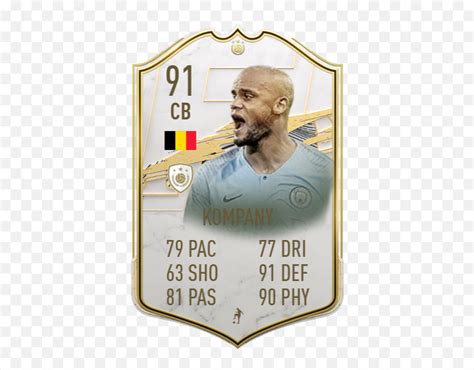 Fifa 22 Icons Vincent Kompany Icon Card Png Icon Predictions Free