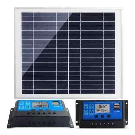 Solarpanel Bateria S Oneczna Panel Solarny W V Z Regulatorem Nives