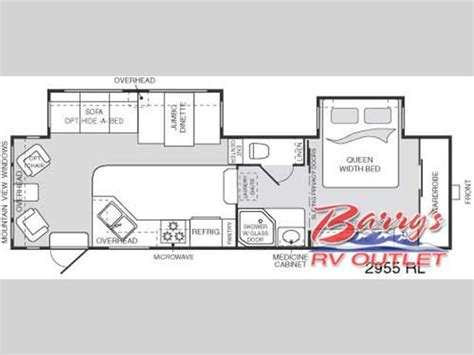 2005 Keystone Montana 5th Wheel Floor Plans