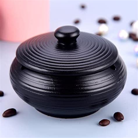 Ceramic Ashtray With Lidwaterproof Outdoor Cigarettes Ashtrays Cigar