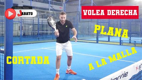 Volea De Derecha Y Sus Tipos Tutorial Padel Jabato Youtube