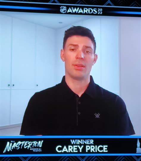 Hockey La Face De Carey Price Wow