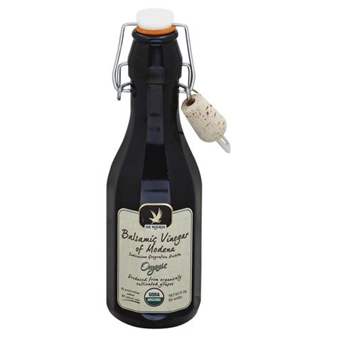 De Nigris Balsamic Vinegar Of Modena Organic 85 Oz Instacart