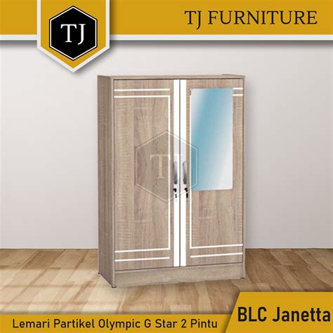 Jual Olympic G Star Lemari Pakaian Kayu Partikel Kabinet Serbaguna