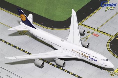 Buy Geminijets Lufthansa B747 8i D Abym 5 Starhansa 1 400 Scale Diecast