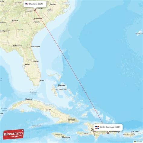 Direct Flights From Charlotte To Santo Domingo CLT To SDQ Non Stop