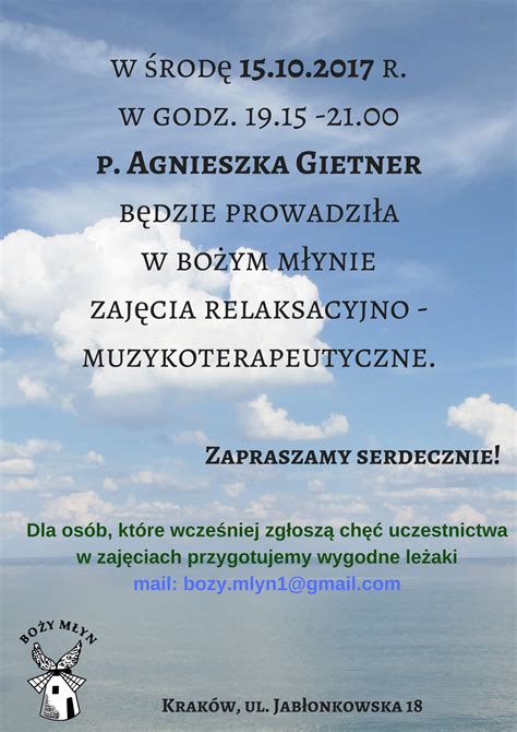 Sprawdź co ciekawego będzie się działo w tym tygodniu Boży Młyn