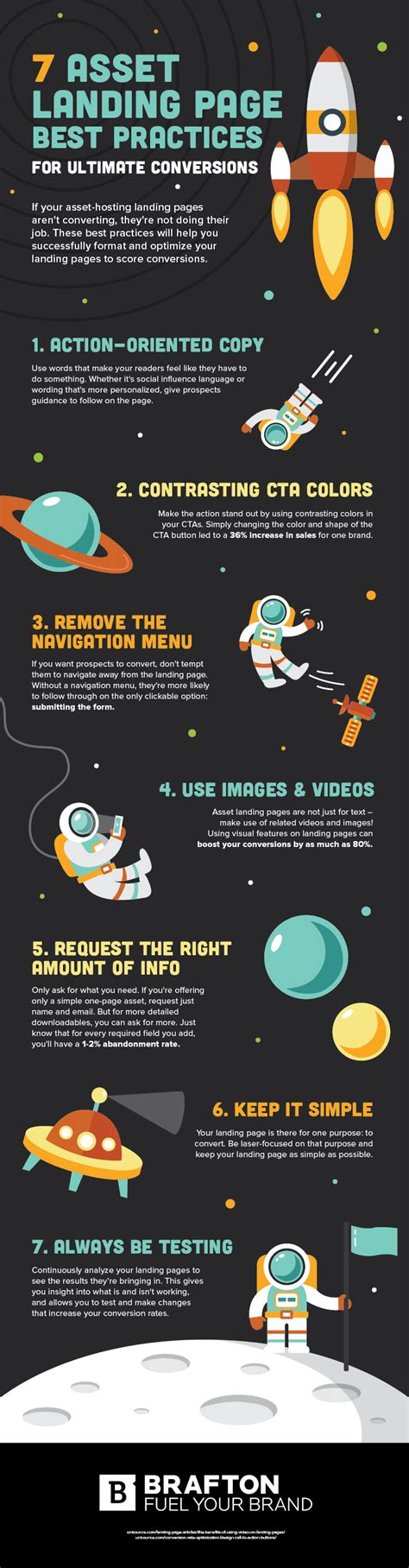 Weekly Infographic 7 Landing Page Best Practices For A More Effective