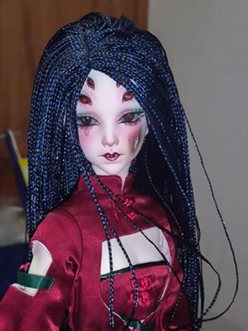 Bjd Doll Wig Side Part Dreadlocks Hair For Sd Msd Size Ball Jointed