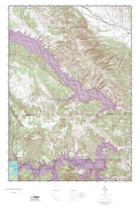 Mytopo Tierra Redondo Mountain California Usgs Quad Topo Map