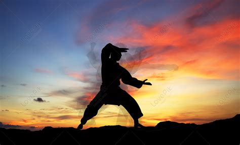 Kung Fu Silhouette Download Free Banner Background Image On Lovepik