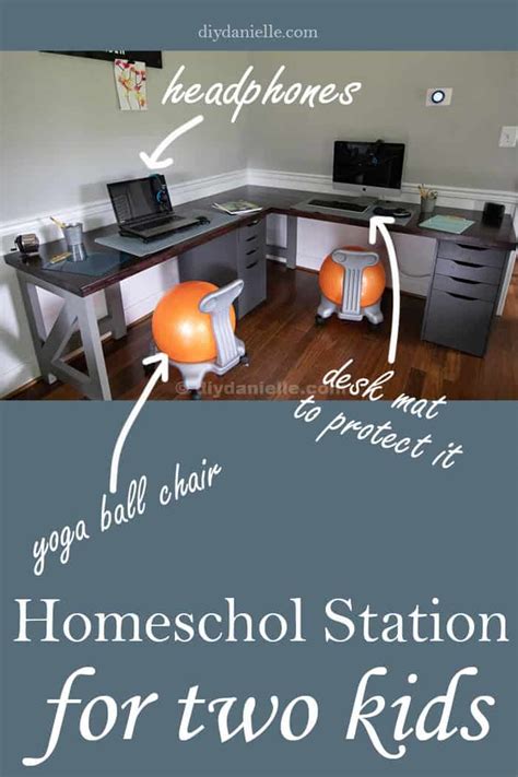 Diy 2 Person Corner Desk With A Farmhouse Style Diy Danielle®