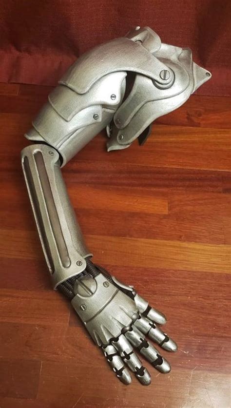 Automail Armleg Fullmetal Alchemist Inspired Cosplay Templates Etsy