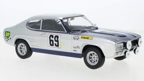 Modellino Auto Rally Scala Modelcargroup Ford Capri Mki Gt N