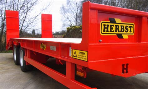 Herbst Tandem Axle Low Loaders Trailers Bucketsie