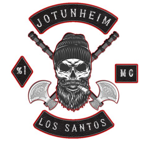 Jotunheim Motorcycle Club 1 FiveM Custom MC Behance