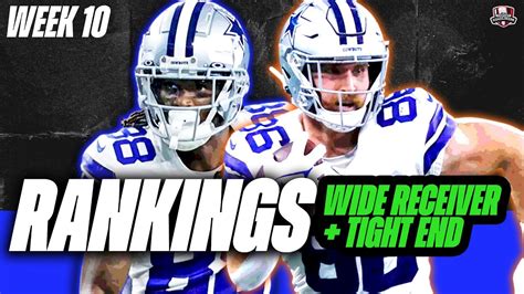 2022 Fantasy Football Rankings Top 36 Wide Receivers For Week 10