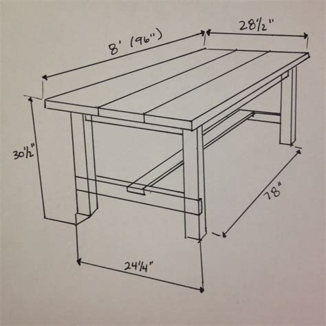 Woodworking Plans Table Blueprints PDF Plans