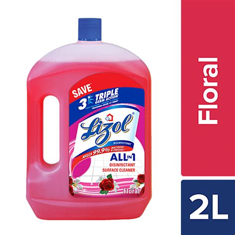 Buy Lizol Disinfectant Surface Cleaner Floral Ltr Online At Best