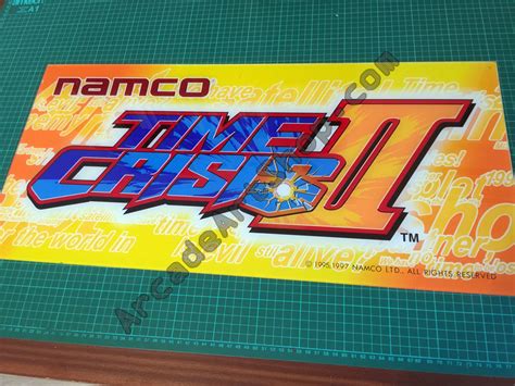 Namco Time Crisis 2 Marquee Arcade Art Shop