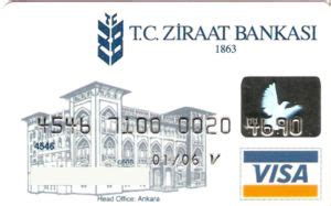 Bank Card Head Office Ankara T C Ziraat Bankasi T Rkiye Turkey