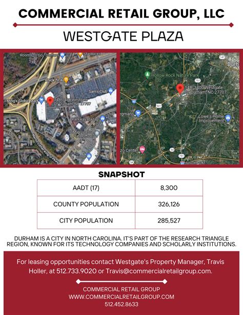 Westgate Plaza Shopping Center – Commercial Retail Group, LLC