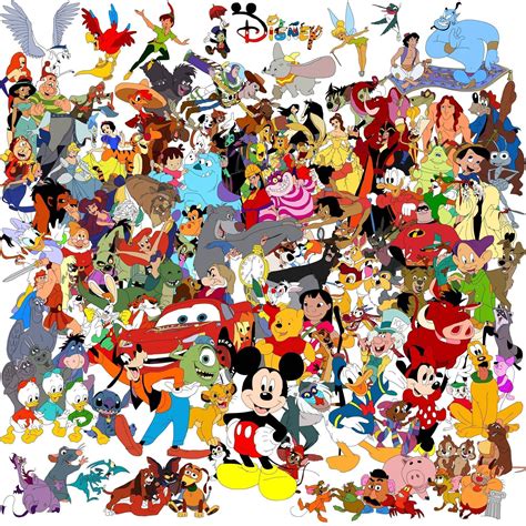 Disney Characters Wallpapers Wallpaper Cave