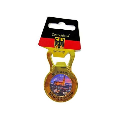 Deutschland Regensburg Flaschenöffner Bier Öffner Magnet BRD SOUVEN