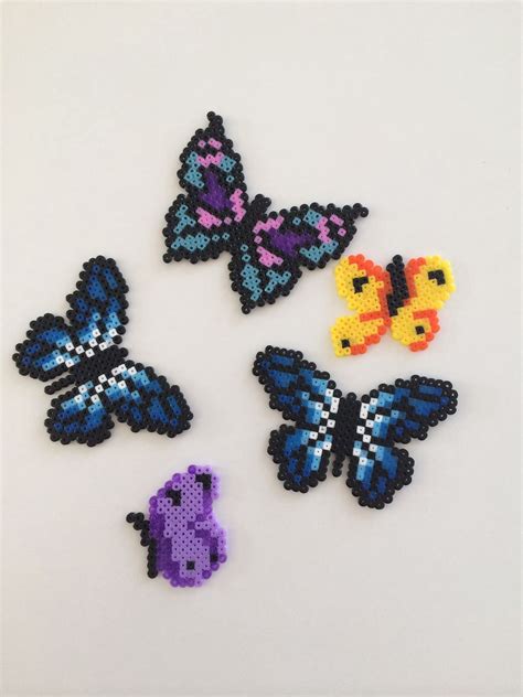 Butterfly Diy Perler Beads Hama Beads Patterns Pearler Bead Patterns