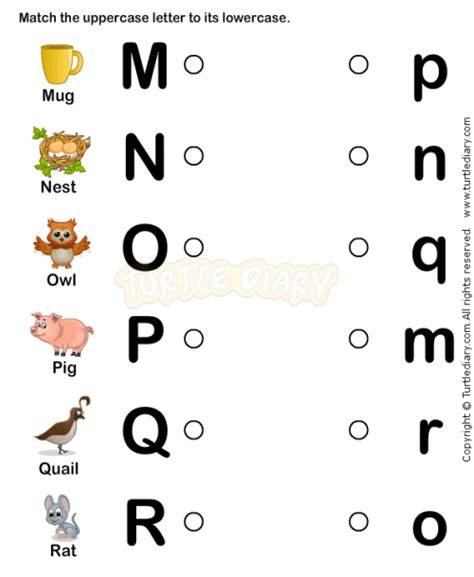 worksheets preschool matching abc