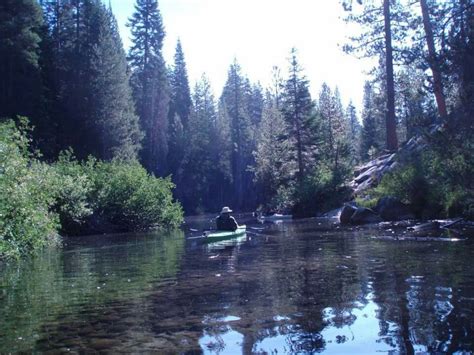 Line Creek On Huntington Lake California Huntington Lake Kayaking