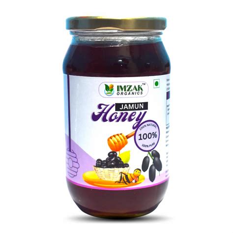 Imzak Organic Jamun Honey Packaging Size Jar Of G At Rs Kg In