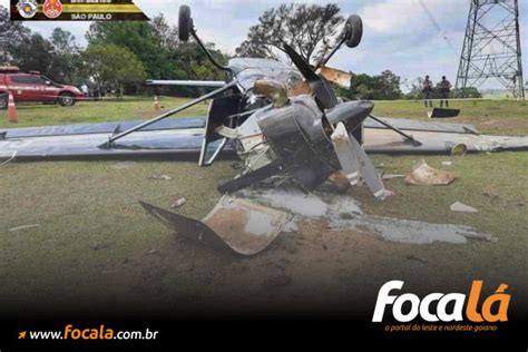 Avião de pequeno porte cai em Boituva SP e deixa dois mortos Portal