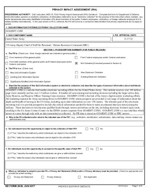 Fillable Online Pia Dd Form Fax Email Print Pdffiller