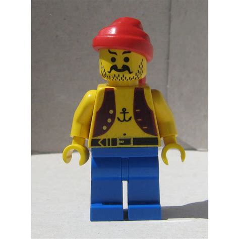 Lego Minifig Torso With Purple Vest And Anchor Tattoo Comes In