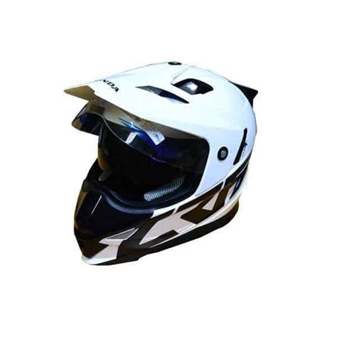 Jual Helm Honda CRF250 Rally Helm Putih Hitam Corak CRF