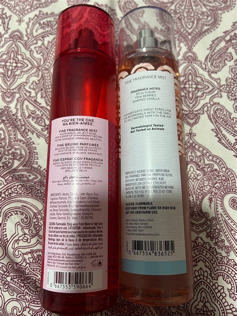 Bbw Bath And Body Works Fragrance Body Mist Yato Boardwalk Taffy