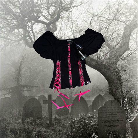 Monster High Corset Like Top By Hot Topic Depop
